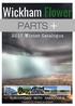 Wickham Flower PARTS Winter Catalogue BORDERTOWN KEITH NARACOORTE. Pricing valid from 1st July - 30th September unless stated otherwise