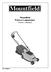 Mountfield. Princess Lawnmower Owner s Manual