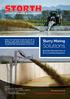 Solutions. Slurry Mixing.   Specialist Manufacturers of Slurry Handling Equipment