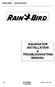 RAIN BIRD - AQUAGATOR AQUAGATOR INSTALLATION & TROUBLESHOOTING MANUAL