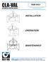750B - 4KG1 ROLL SEAL FIRE PUMP RELIEF VALVE INTRODUCTORY INFORMATION