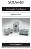 Uninterruptible Power Systems. SDU DC Series