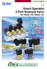 Direct Operated 3 Port Solenoid Valve