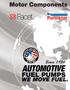fuel pump applications.