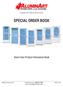 WINDOWS AND DOORS. Canada s #1 Selling Storm Door SPECIAL ORDER BOOK. Storm Door Product Information Book. Page 1 of 72.