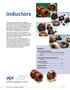 inductors Inductors Power Inductors/Chokes Precision Wound Heavy Duty Toroidal Inductors 120 Volts... I2-I3 240 Volts... I3