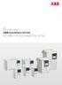 LOW VOLTAGE AC DRIVES. ABB machinery drives ACS355, 0.37 to 22 kw/0.5 to 30 hp