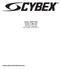 Cybex VR3 Row Owner s Manual Strength Systems Part Number J