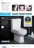 Tabor Toilets. Dee Toilet, Cistern & Seat. Ceramic Toilets. Finance Available in store or over the phone. Tabor Wall Hung Toilet.