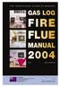 Gasfire Flue Kits. B Vent Gas Flue Kit - Metallic Black (galvanised)