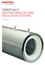 FIBROTHAL HEATING MODULES AND INSULATION SYSTEMS PRODUCT OVERVIEW