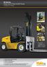VX Series Diesel and LP Gas Forklift Trucks 6,000kg and 7,000kg
