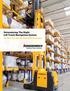 Determining The Right Lift Truck Navigation System. For Your Very Narrow Aisle (VNA) Warehouse