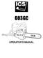 603GC OPERATOR S MANUAL ICS, Blount International Inc. Specifications are subject to change without notice. REV0511 F/N