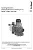 Operating instructions Diaphragm Motor-Driven Metering Pump Sigma / 3 Base Type S3Ba