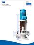 IL-DSIL Range Vertical Single Stage Pumps. Excellent Oil & Gas Solutions
