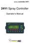 24V1 Spray Controller