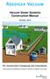 Vacuum Sewer Systems Construction Manual