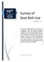 Survey of Seat Belt Use