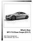 What s New MY17 S-Class Coupe (C217) 1Product Management 2017 S-Class Coupe. Mercedes-Benz Canada