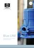 Blue LINE. Submersible electric pumps and lifting stations