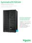 Symmetra PX 100 kw. Scalable from 10 kw to 100 kw Modular, scalable, high-efficiency power protection for data centers