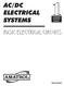 AC/DC ELECTRICAL SYSTEMS