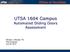 UTSA 1604 Campus Automated Sliding Doors Assessment