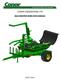 CONOR ENGINEERING LTD BALE WRAPPER SPARE PARTS MANUAL