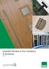 greenteq Window & Door Hardware & Ancillaries