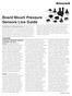 Board Mount Pressure Sensors Line Guide