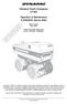 Vibratory Trench Compactor LP 852. Operation & Maintenance ILP852EN3, March 2002