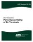 Performance Rating of Air Terminals