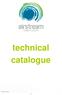 technical catalogue Revision 30/4/13 1