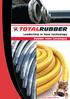 Leadership in hose technology Rubber Hose Catalogue