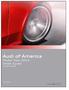 Audi of America. Model Year 2015 Order Guide. Invoice and Retail