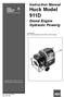Instruction Manual Huck Model 911D. Diesel Engine Hydraulic Powerig. Manufacturer: Alcoa Fastening Systems Ltd; Telford, United Kingdom