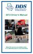2012 Driver s Manual