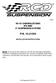 '99-03 CHEVROLET/GMC IFS 4WD 6 SUSPENSION SYSTEM P/N INSTALLATION INSTRUCTIONS