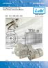 LMT SERIES DATA BOOKLET. Energy-efficient Cast Iron Three Phase Induction Motors IE 1 / IE 2 /