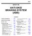 ANTI-SKID BRAKING SYSTEM (ABS)