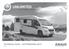 UNLIMITED DISCOVER FREEDOM THAT INSPIRES YOU TECHNICAL DATA MOTORHOMES 2017 VAN TI
