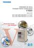 V1000. YASKAWA AC Drive Compact Vector Control Drive NEMA4X/IP66