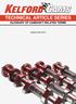 TECHNICAL ARTICLE SERIES GLOSSARY OF CAMSHAFT RELATED TERMS