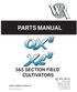 PARTS MANUAL 3&5 SECTION FIELD CULTIVATORS. WIL-RICH PO Box 1030 Wahpeton, ND PH (701) Fax (701)