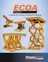 ECOA. Industrial Lifting Products Catalog