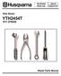 Illustrated Parts List I R3. Ride Mower YTH2454T Repair Parts Manual