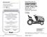 LAWN TRACTOR 24.0 HP, * 46 Mower Electric Start Automatic Transmission