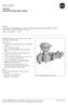 T 8321 EN Type 3278 Pneumatic Rotary Actuator