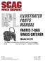 THIS MANUAL CONTAINS THE ILLUSTRATED PARTS LIST FOR MODELS: GC-2B